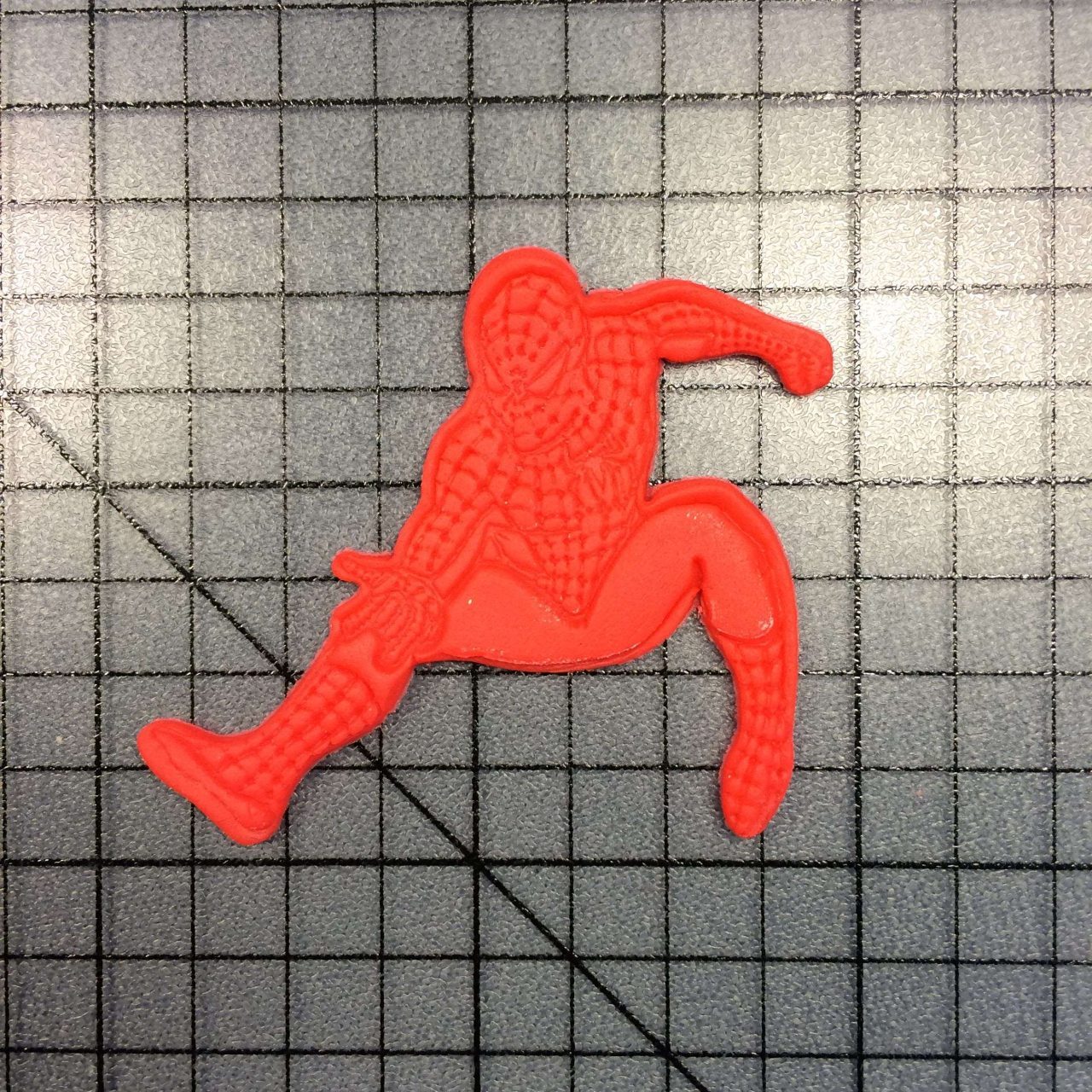 Spiderman 101 Cookie Cutter and Stamp (embossed 1)