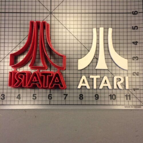 Atari Logo 100 Cookie Cutter