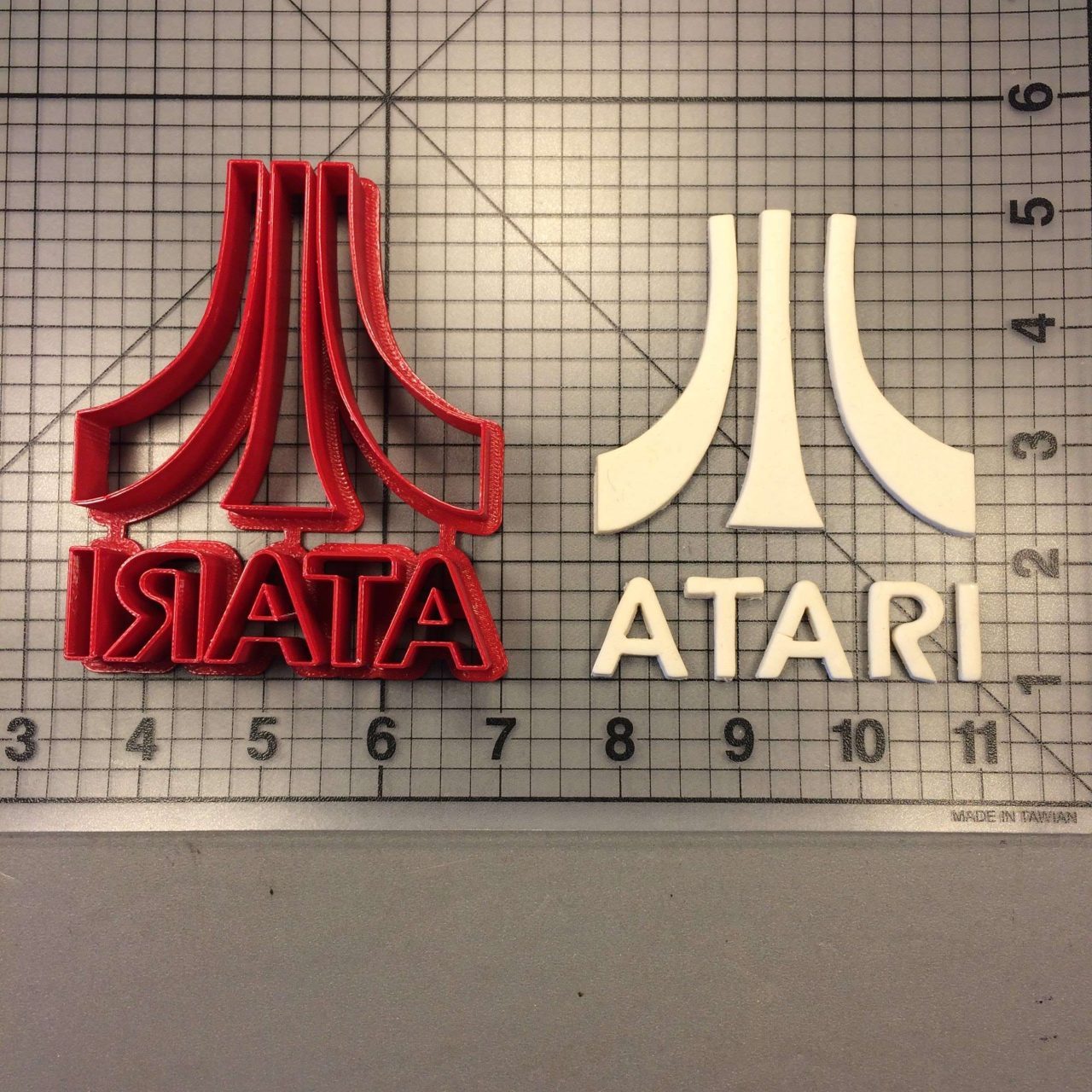 Atari Logo 100 Cookie Cutter