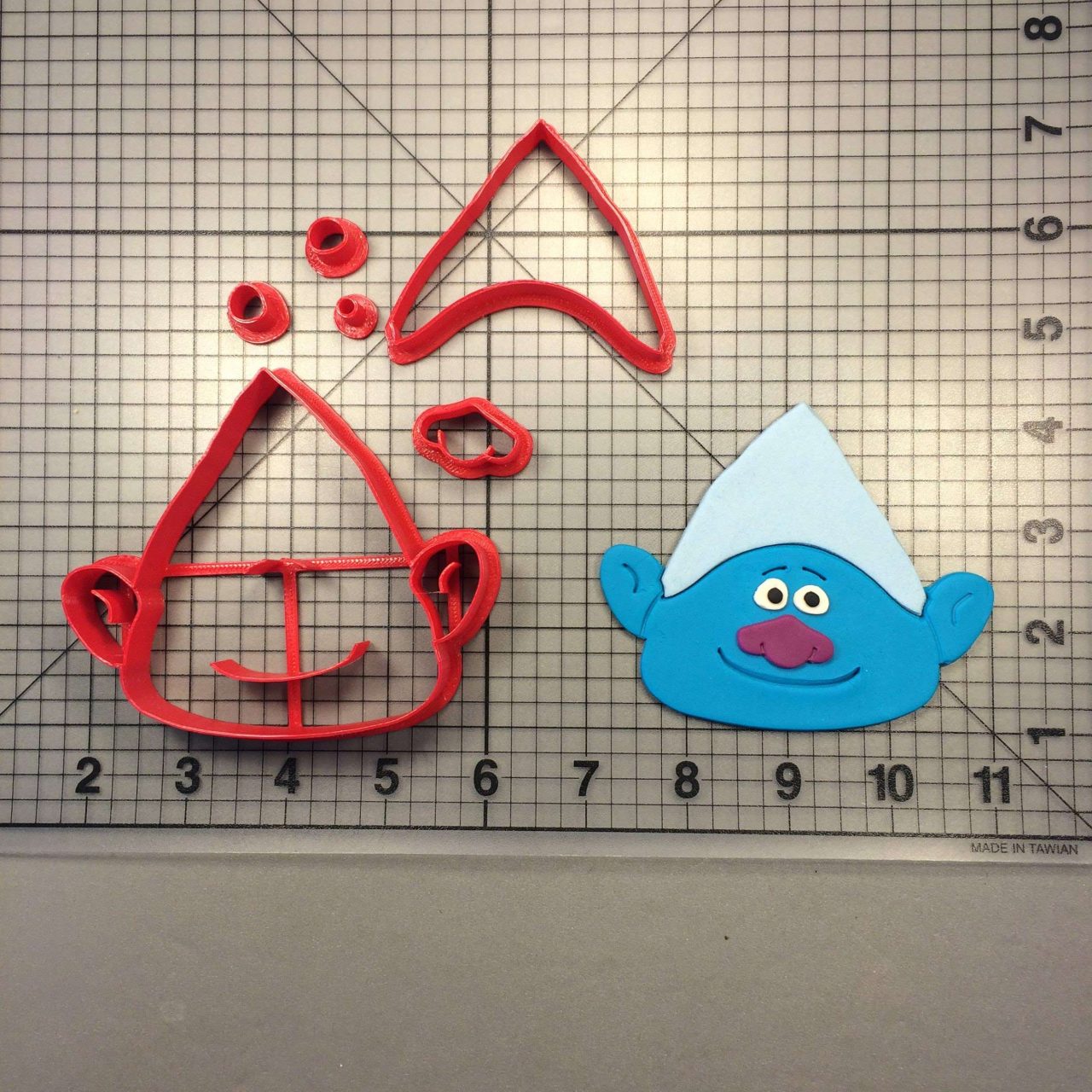 Trolls- Biggie 100 Cookie Cutter Set