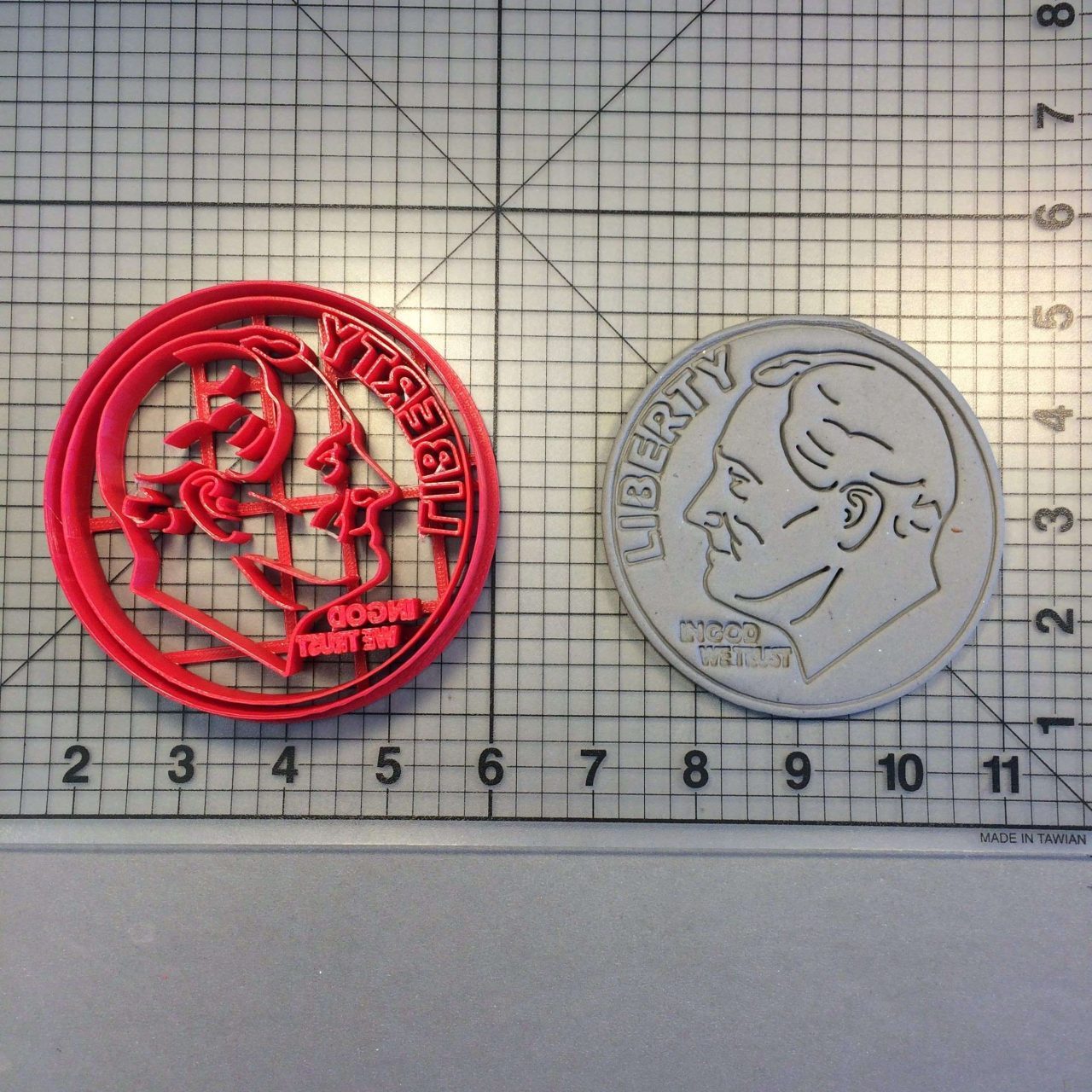 Dime 100 Cookie Cutter