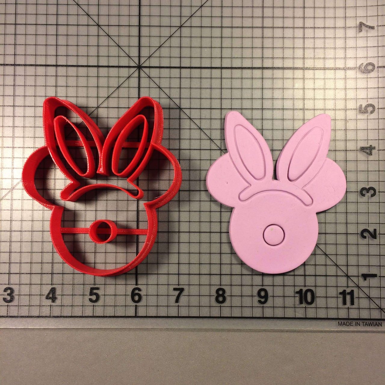 Mickey Mouse With Bunny Ears Cookie Cutter