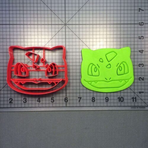 Pokemon - Bulbasaur Face 101 Cookie Cutter