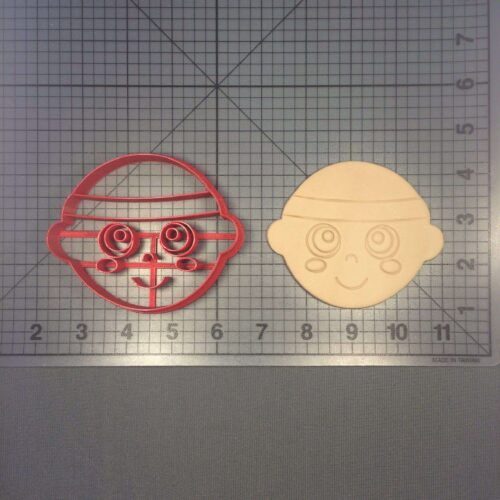 Baby Face 101 Cookie Cutter