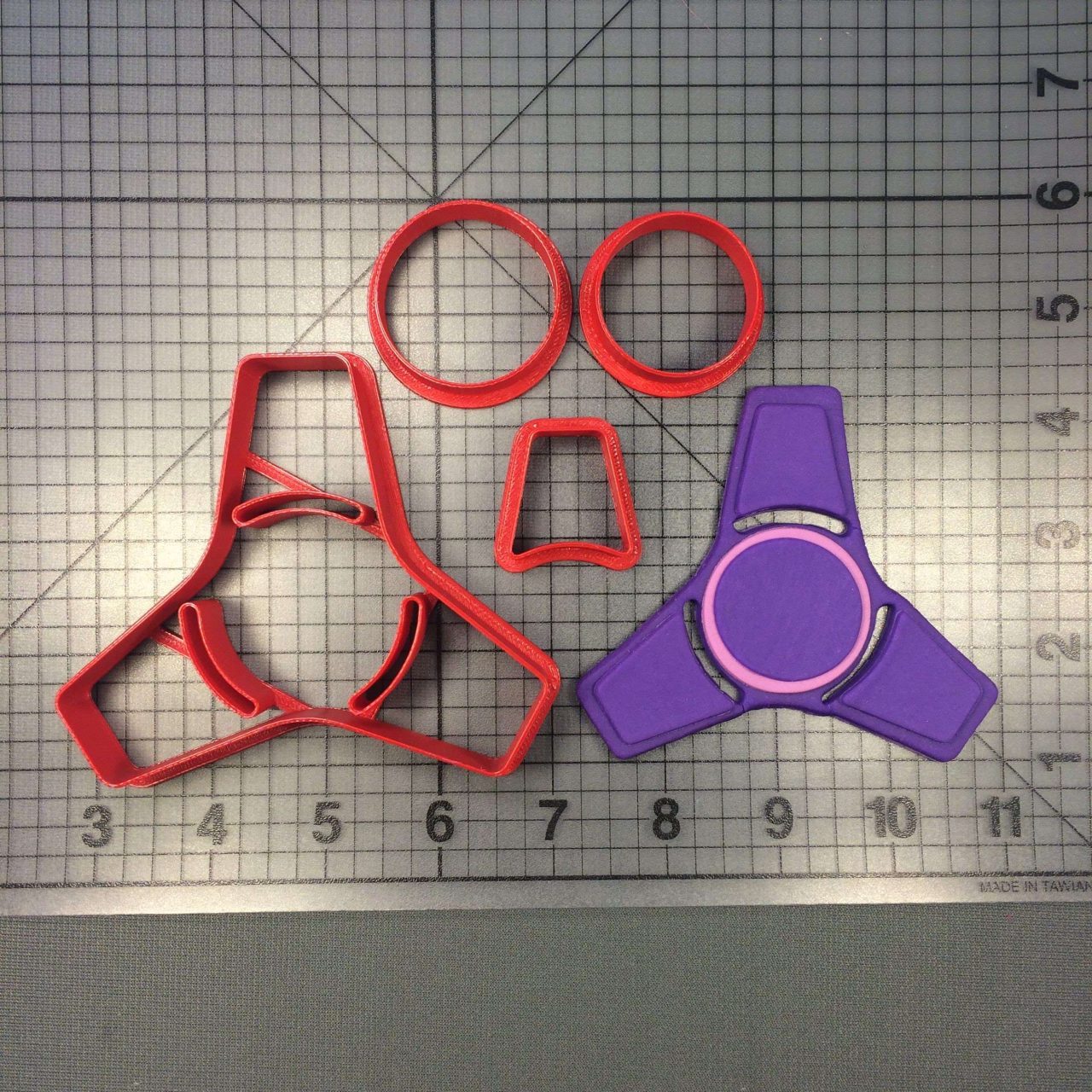 Fidget Spinner 102 Cookie Cutter Set