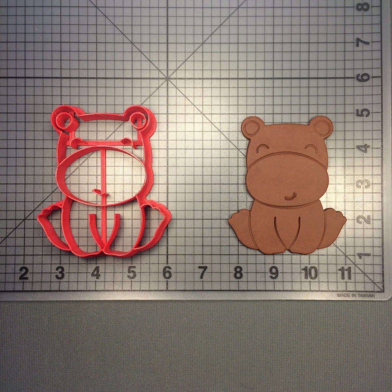 Hippo Baby 101 Cookie Cutter