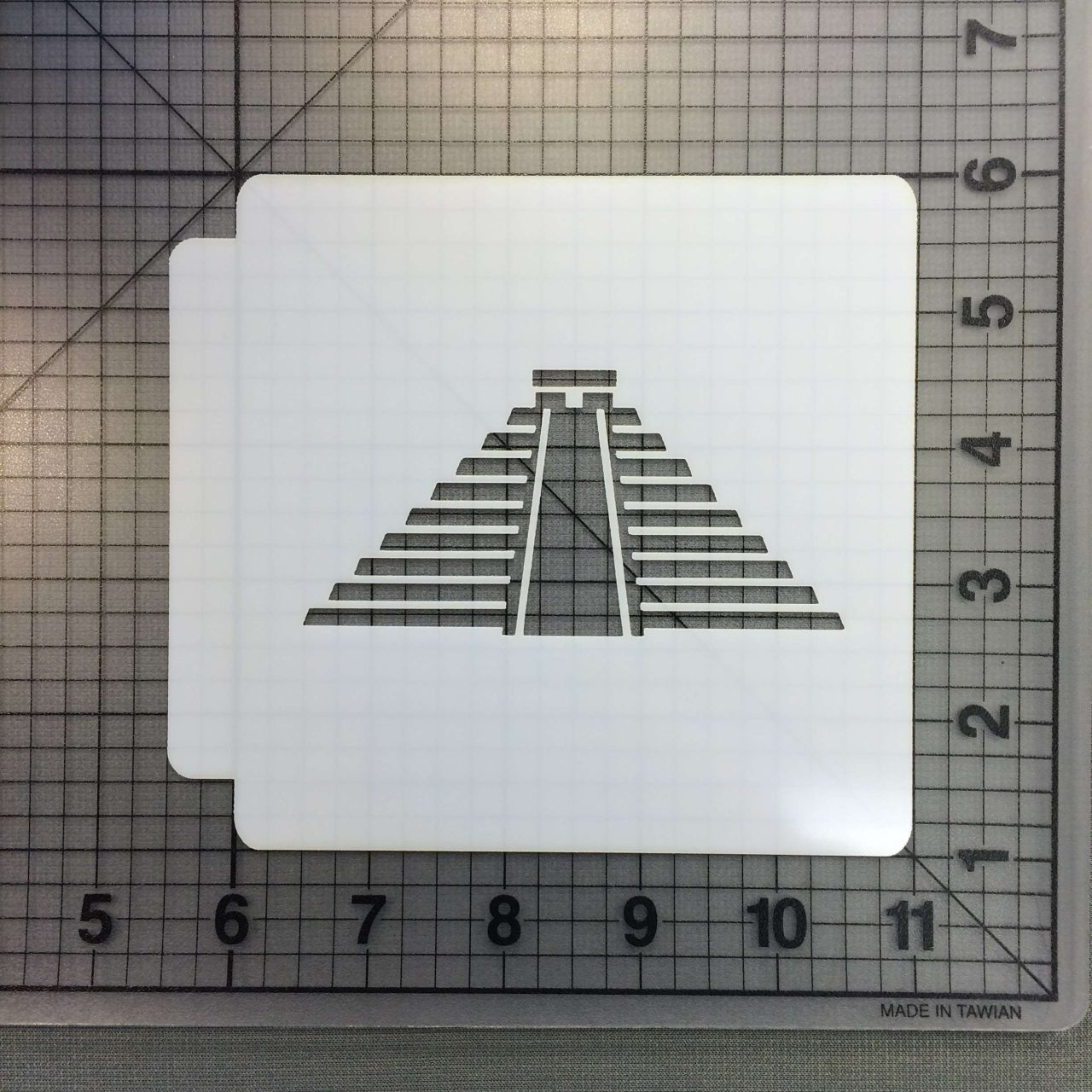 Pyramid Stencil 100