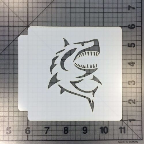 Shark Stencil 102