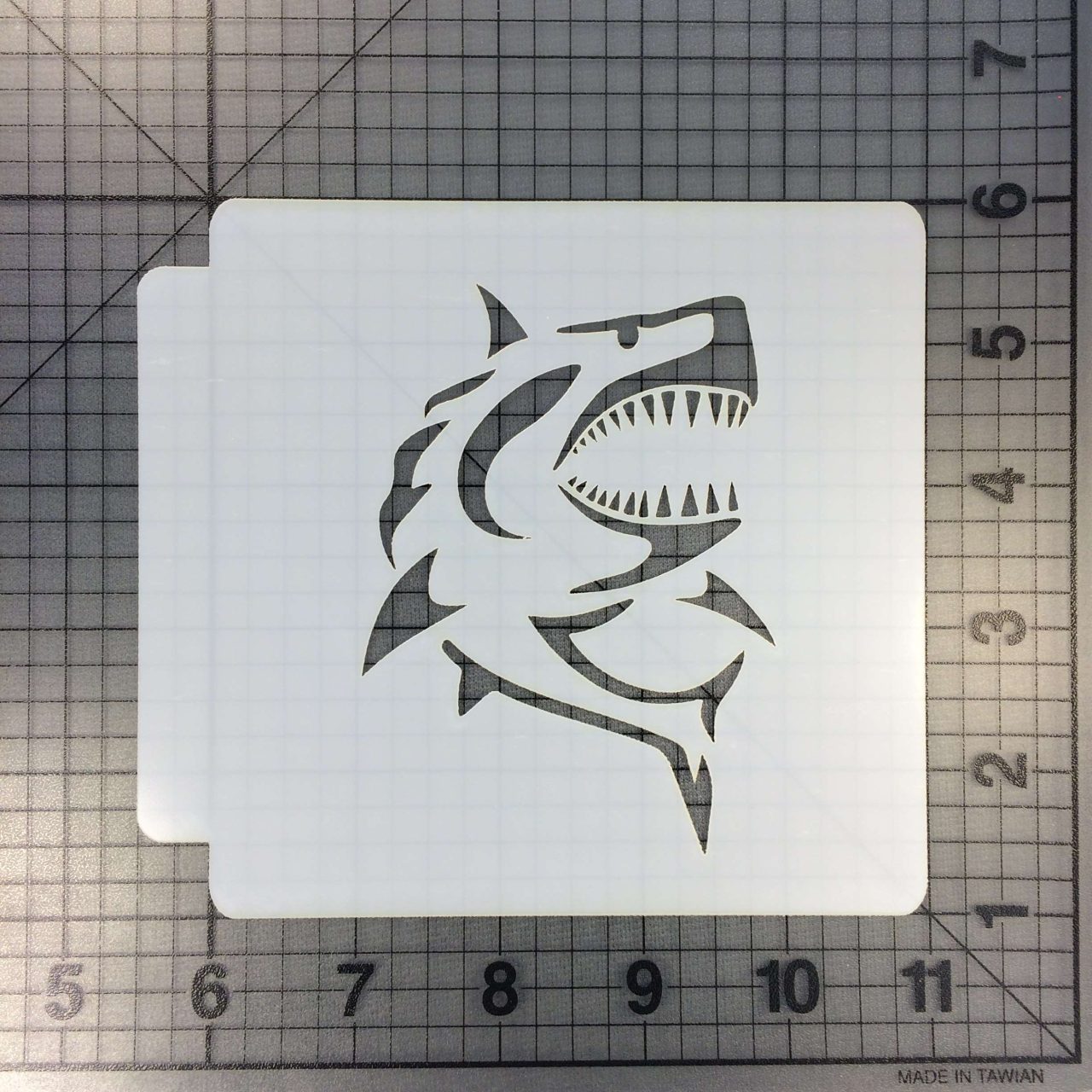 Shark Stencil 102