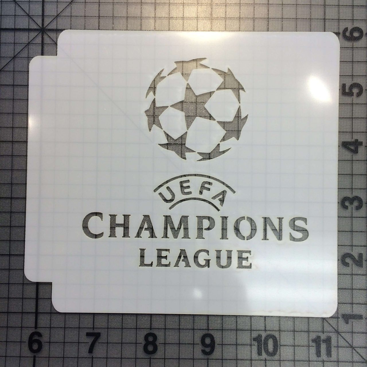 UEFA Champions League Stencil 100