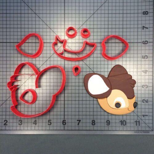 Bambi 100 Cookie Cutter Set (Cartoon Character 420 Cookie Cutter Set)