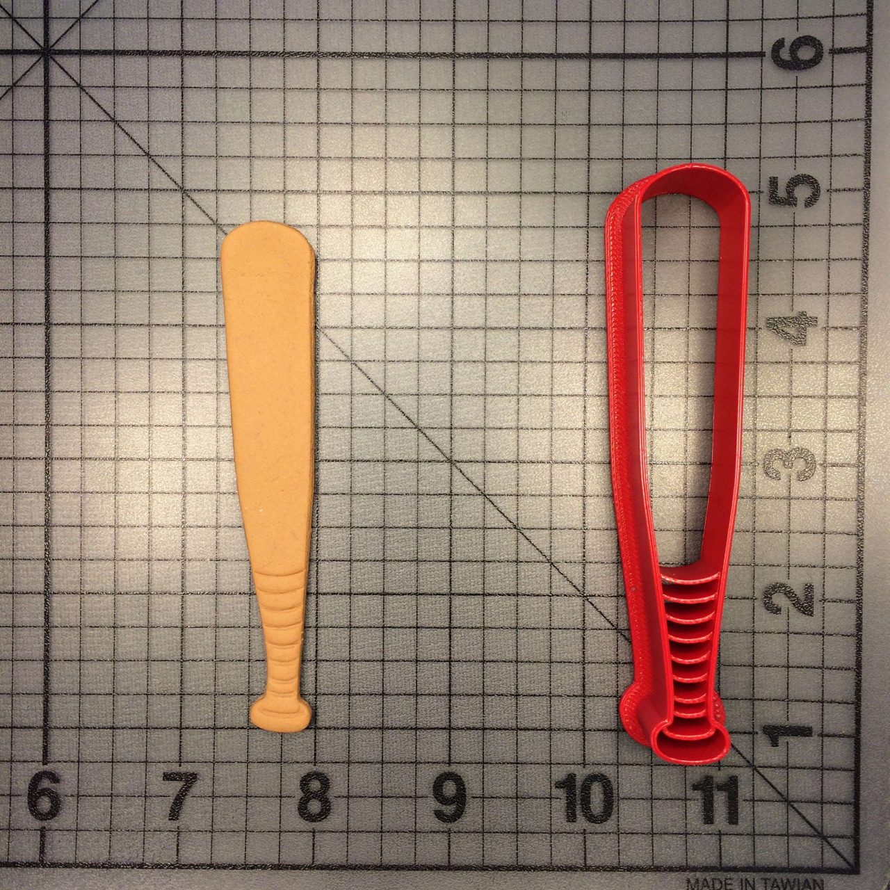 Baseball Bat 102 Cookie Cutter
