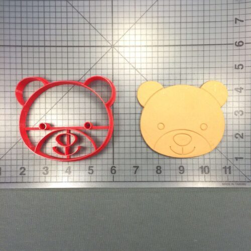 Bear Face 102 Cookie Cutter