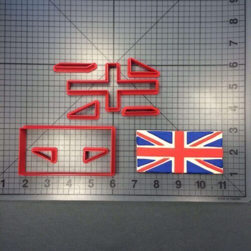 British Flag 100 Cookie Cutter Set