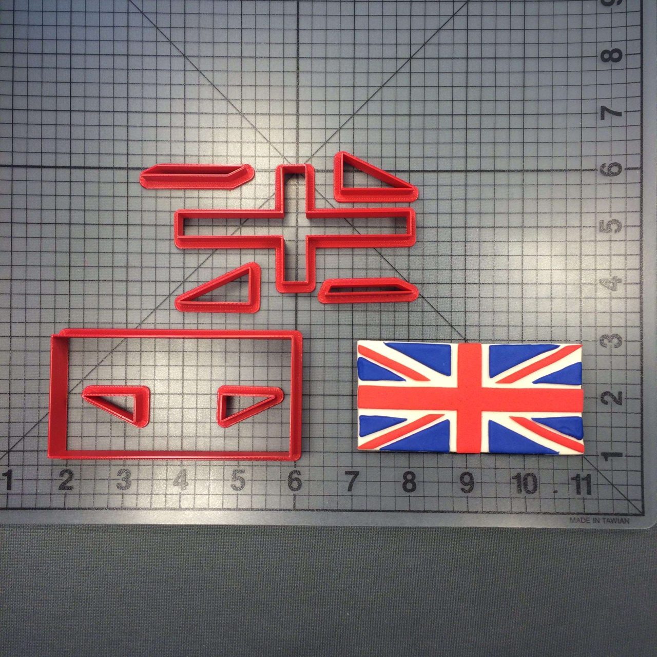 British Flag 100 Cookie Cutter Set