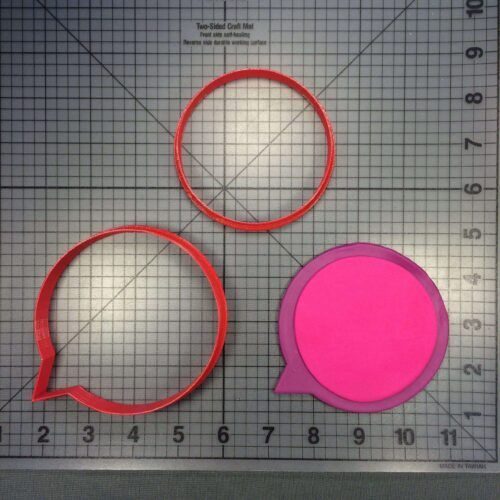 Circle Banner 100 Cookie Cutter Set