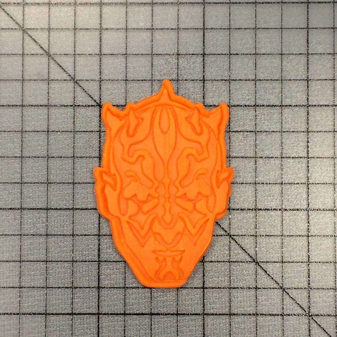 Darth Maul 100 Cookie Cutter and Stamp Embossed (2)