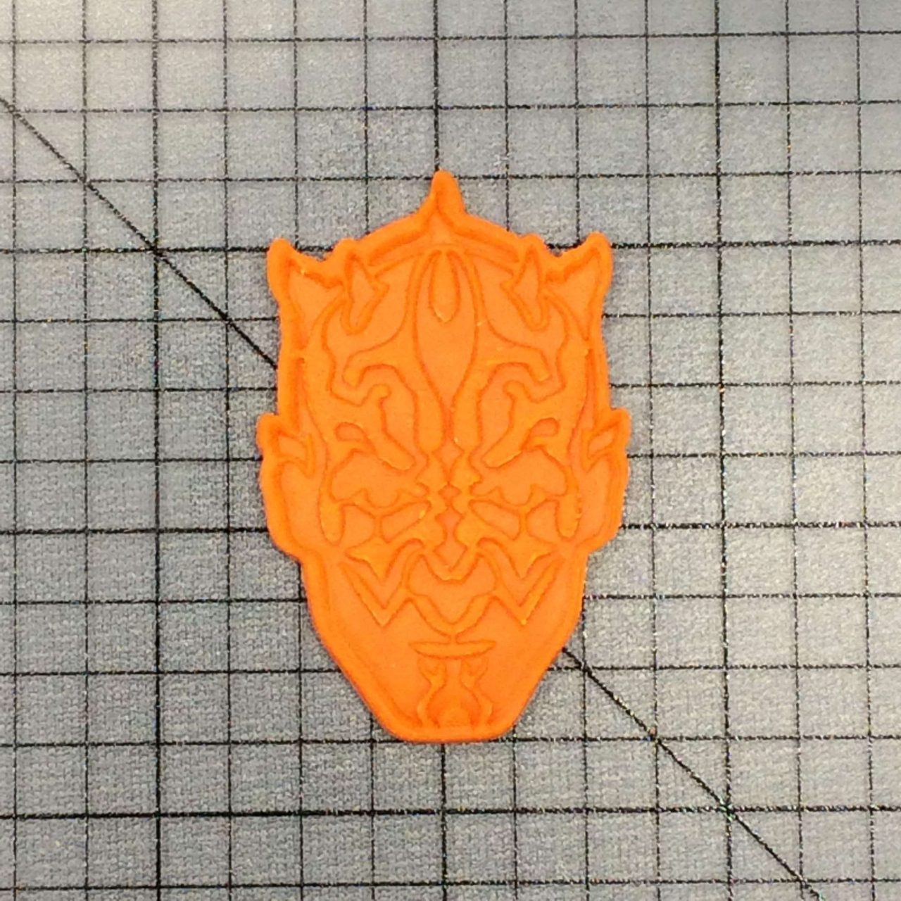 Darth Maul 100 Cookie Cutter and Stamp Imprinted (2)