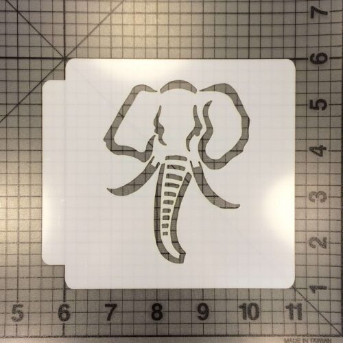 Elephant Stencil 104
