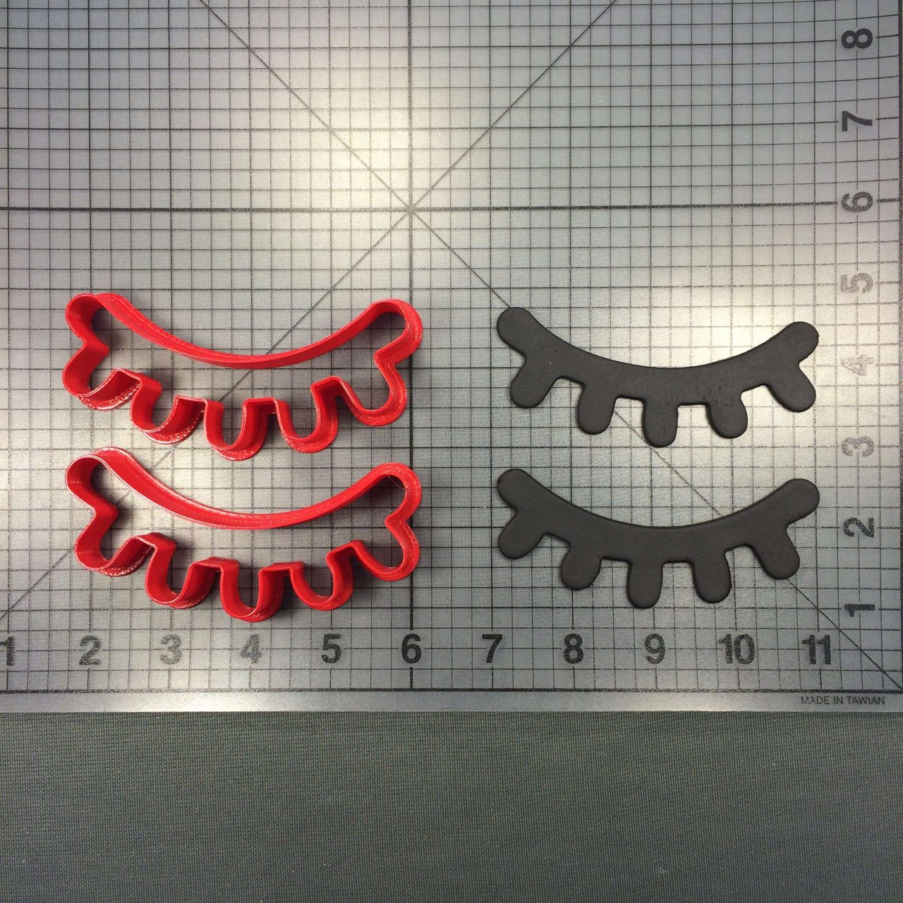 Eye Lash 102 Cookie Cutter Set