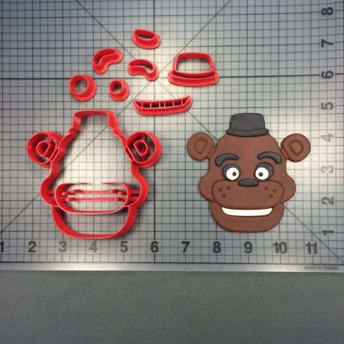 Friday Nights at Freddys- Freddie 100 Cookie Cutter Set (Video Game 139 Cookie Cutter Set)