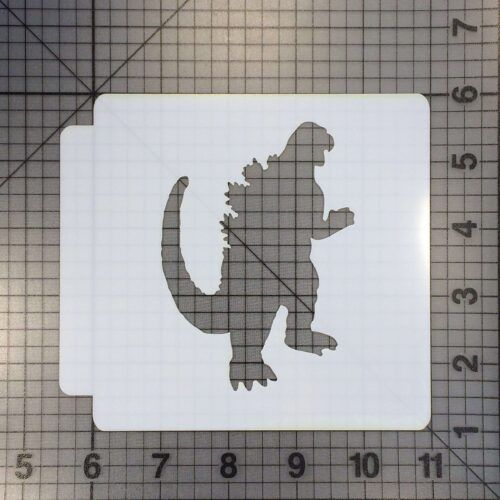 Godzilla 102 Stencil