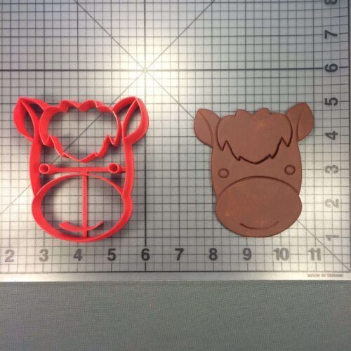 Horse Face 102 Cookie Cutter