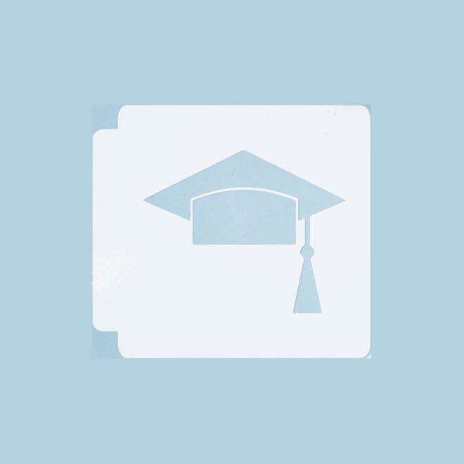 Graduation Hat 783-B234 Stencil (4 inch)