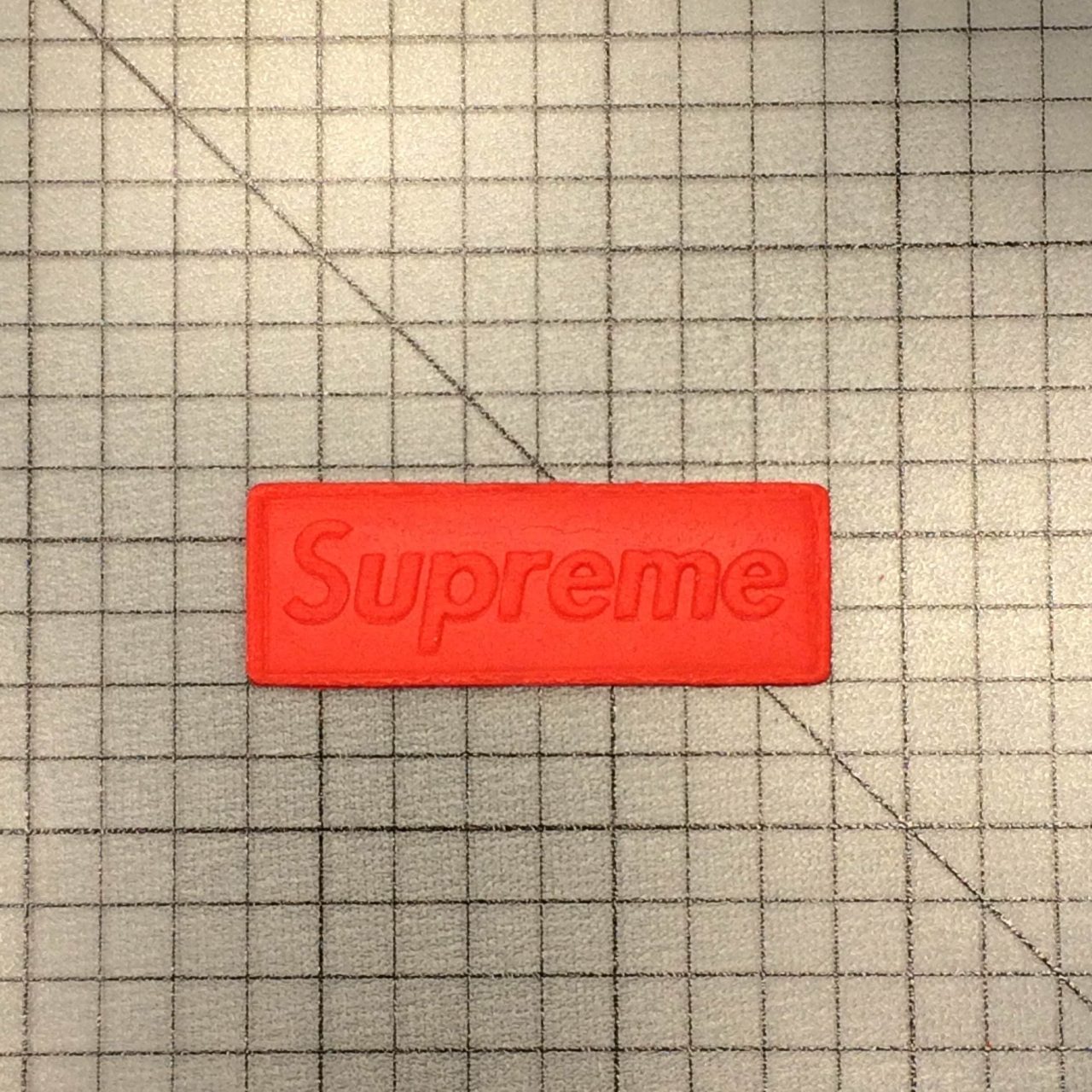 Supreme Logo 100 Cookie Cutter and Stamp Imprinted (2)
