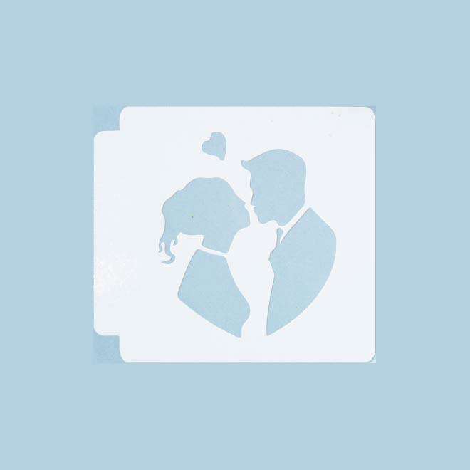 Wedding 783-B340 Stencil (4 inch)