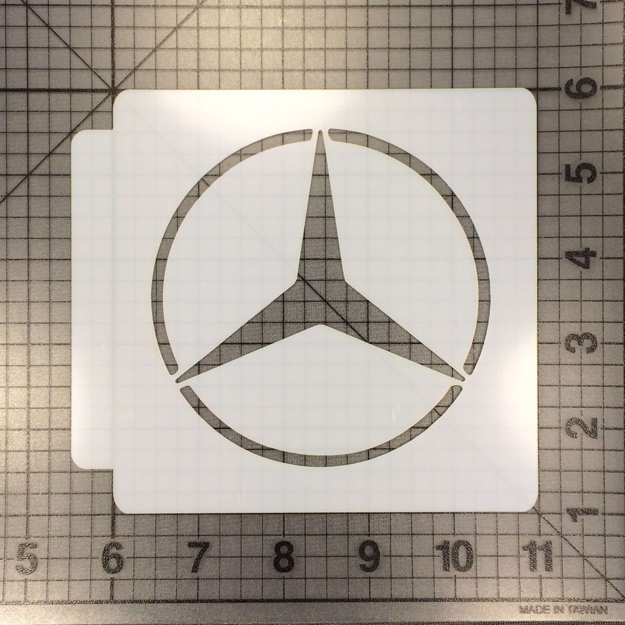 Mercedes Logo Stencil 100 (Automotive Logo Stencil 100)