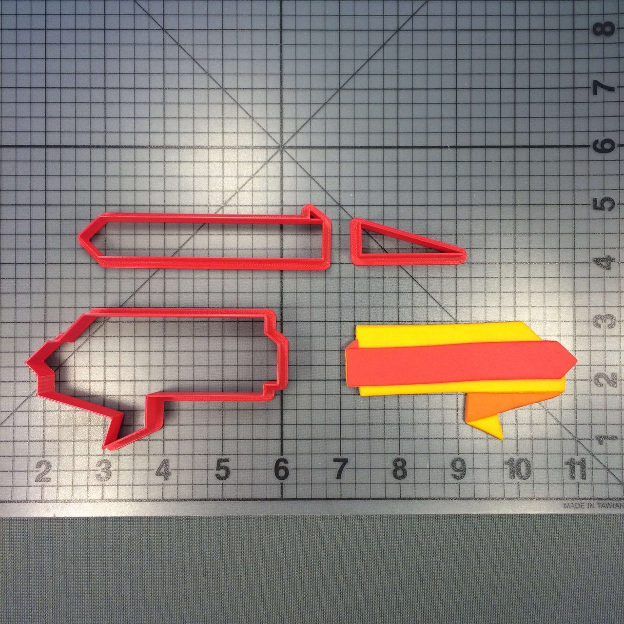 Modern Banner 111 Cookie Cutter Set