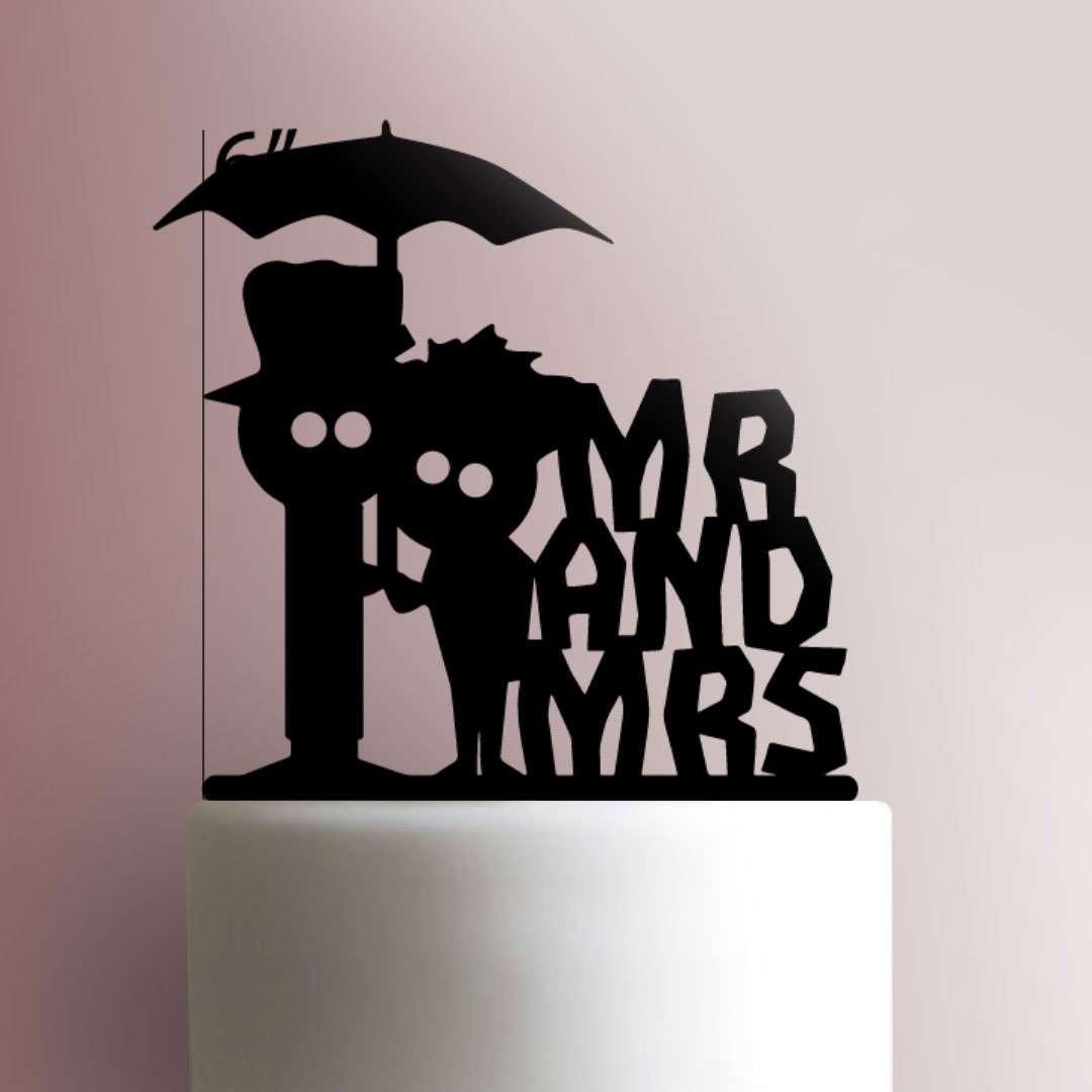 Mr Mrs Cake Topper 112