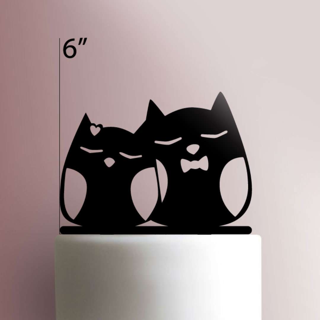 Owl Couple Cake Topper 100