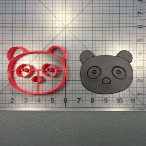 Panda Face 101 Cookie Cutter