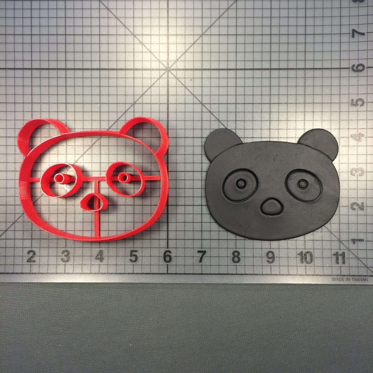 Panda Face 101 Cookie Cutter