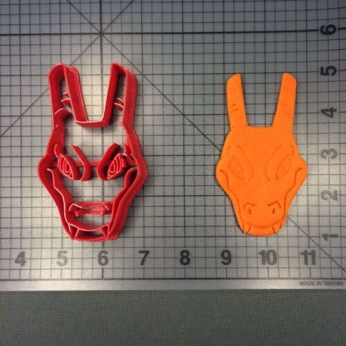 Pokemon- Charizard Face 101 Cookie Cutter (Cartoon Character 413 Cookie Cutter)