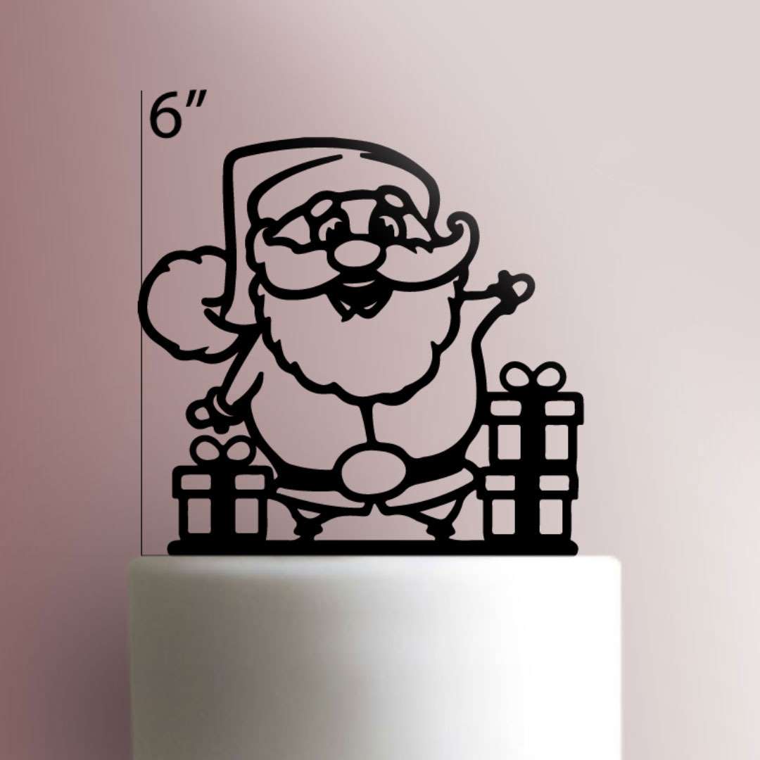 Santa Cake Topper 100