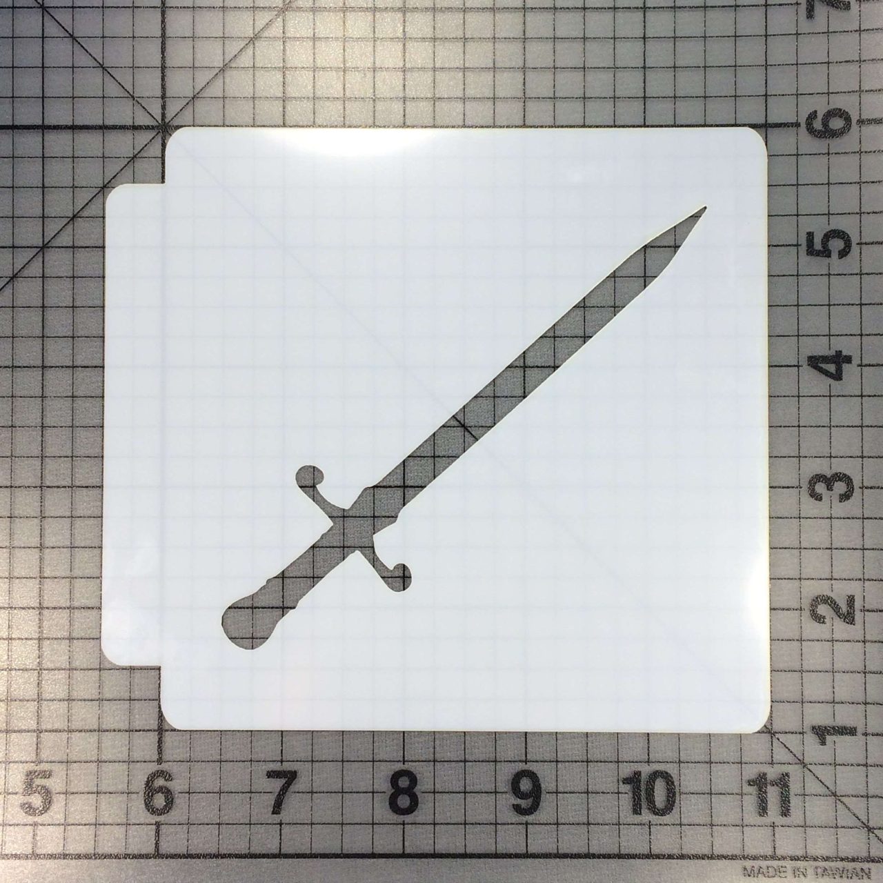 Sword Stencil 102