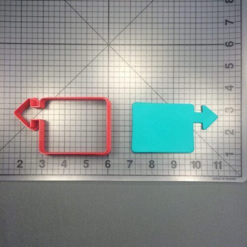 Arrow Bubble 100 Cookie Cutter