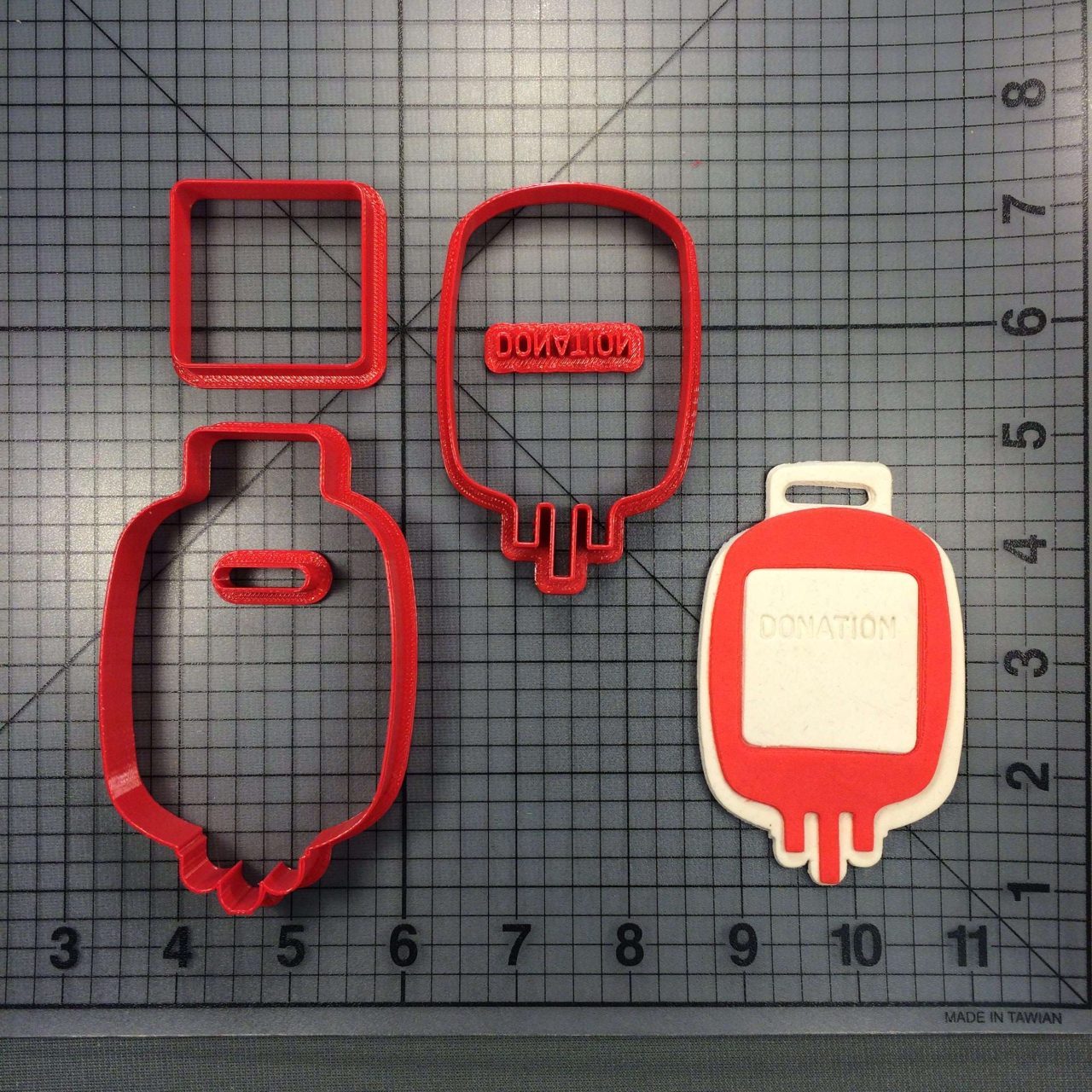 Blood Bag 100 Cookie Cutter Set