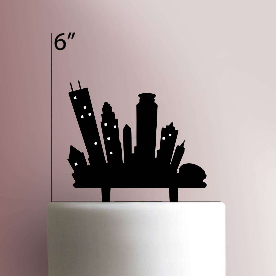 City Cake Topper 100