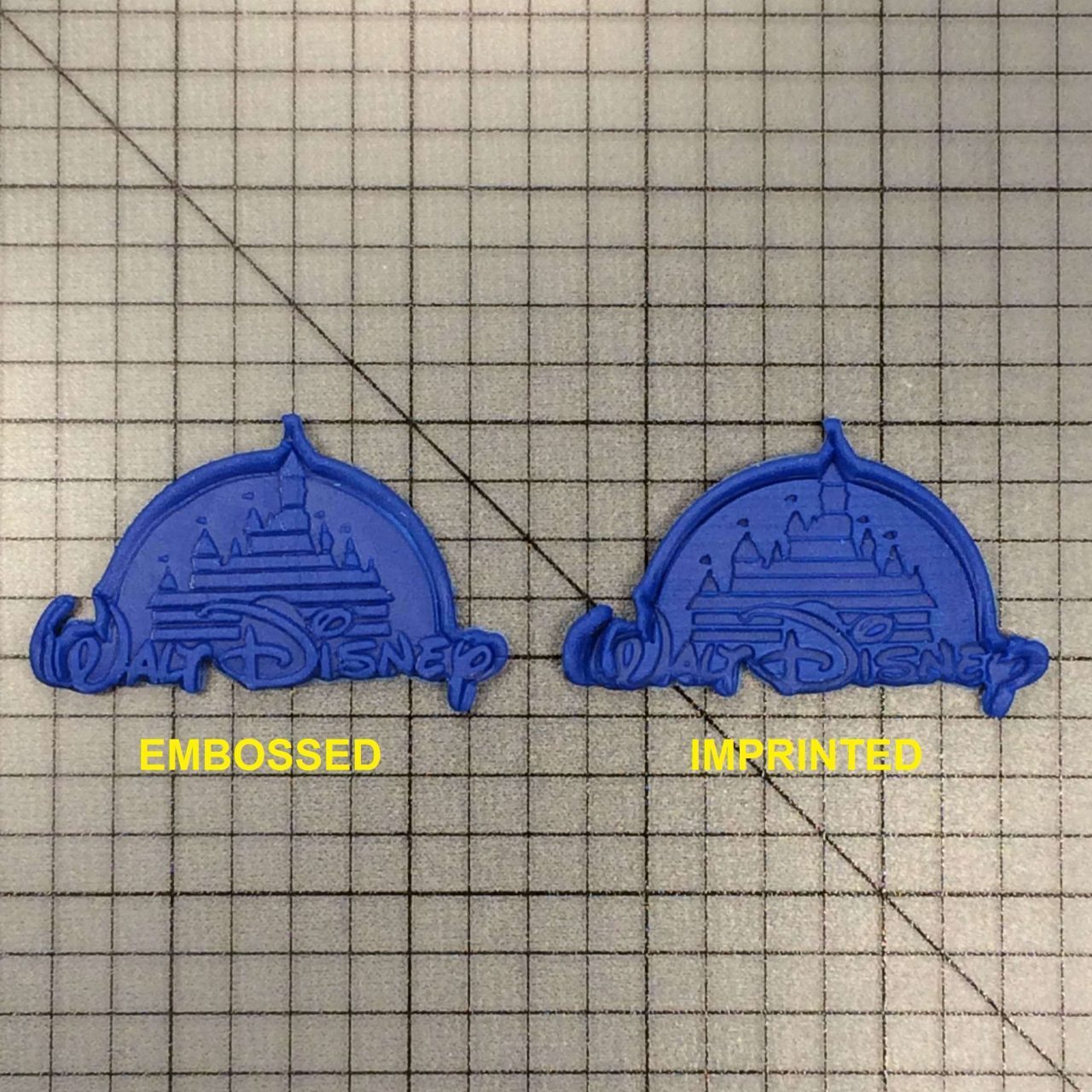 Disney Logo 100 Cookie Cutter and Stamp