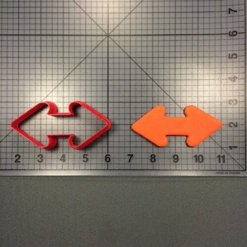 Double Arrow 100 Cookie Cutter
