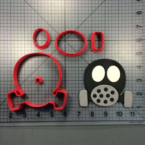 Gas Mask 100 Cookie Cutter Set