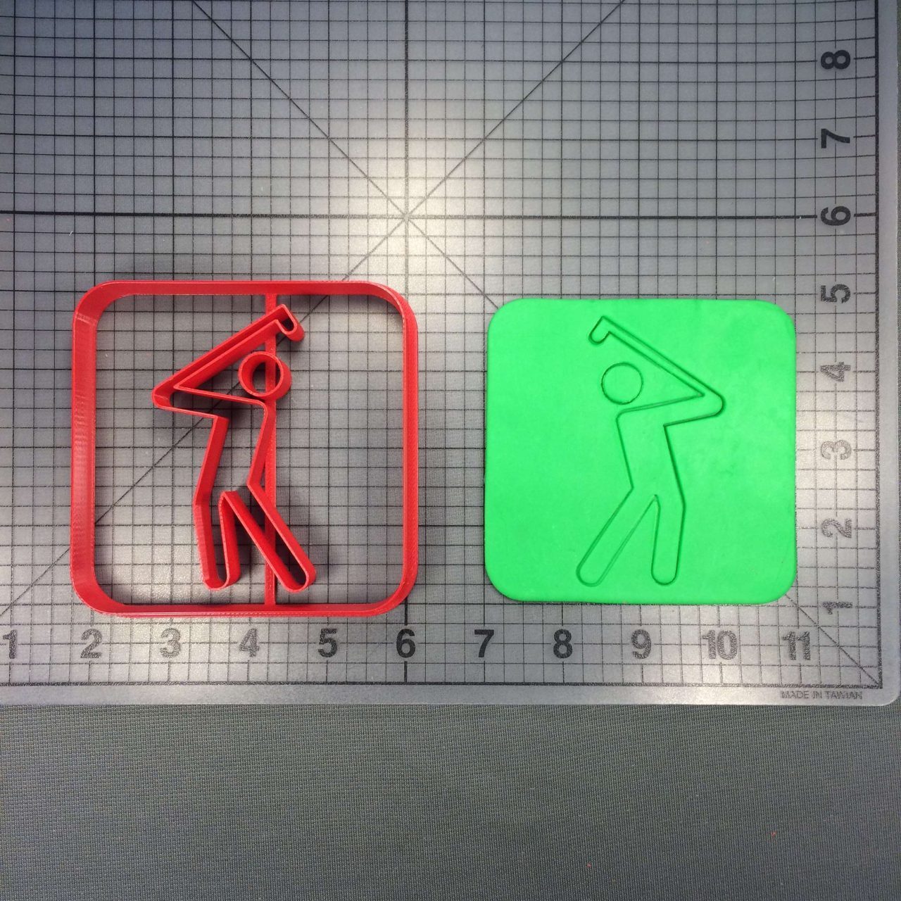 Golf Icon 101 Cookie Cutter