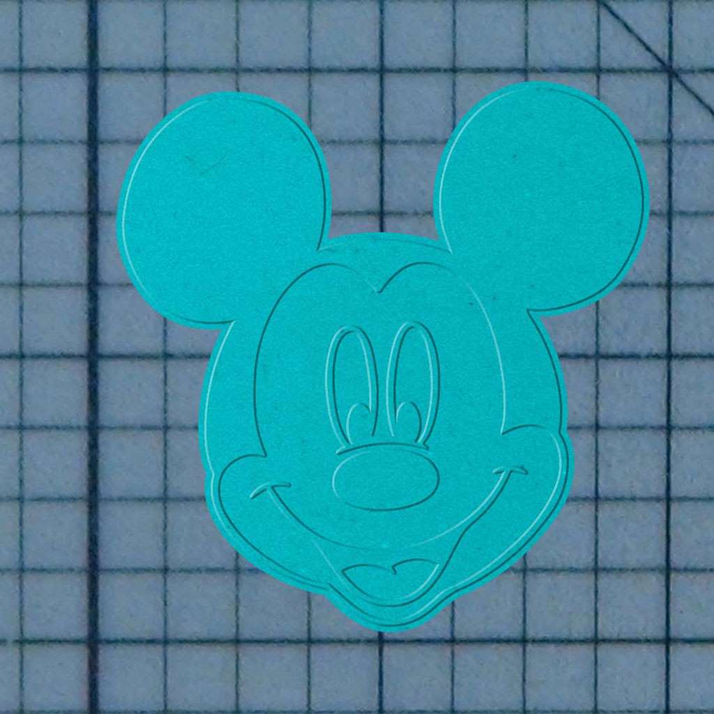 Mickey Mouse 227-475 Cookie Cutter and Stamp (Embossed 1)