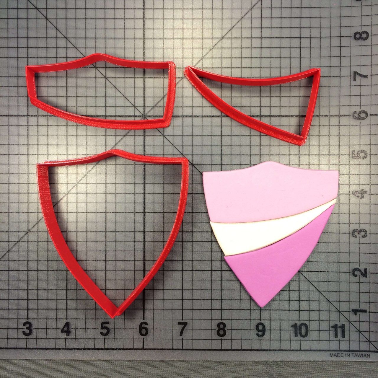 Shield 107 Cookie Cutter Set