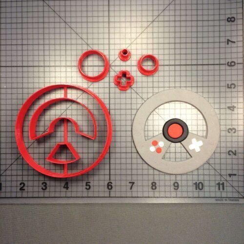 Steering Wheel Game Controller 100 Cookie Cutter Set