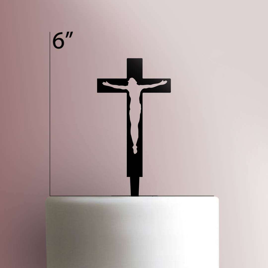 Jesus Cross Cake Topper 102